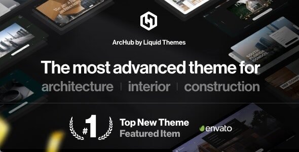 archub – architecture and interior design wordpress theme