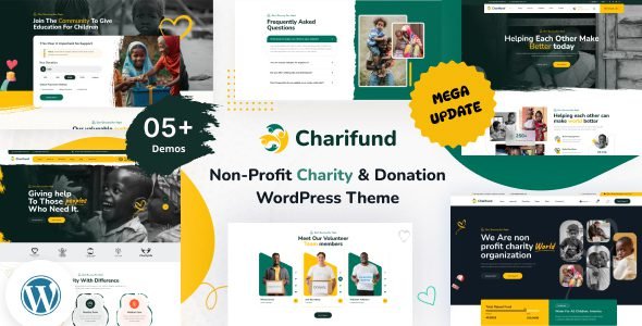 charifund 1 0 2 charity donation foundation wordpress theme multipurpose