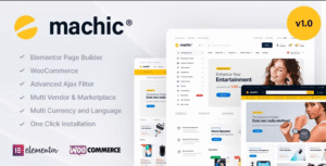 Machic - Electronics Store WooCommerce Theme 1.6.1