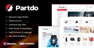 Partdo - Auto Parts and Tools Shop WooCommerce Theme 1.4.8