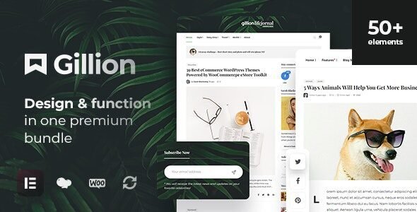 gillion 4 4 – multi concept blogmagazine shop wordpress amp theme