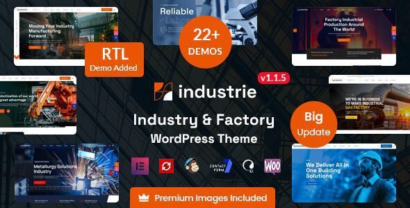 industrie 1 1 5 factory industry wordpress theme