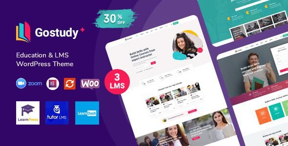 gostudy 2 3 7 education wordpress theme