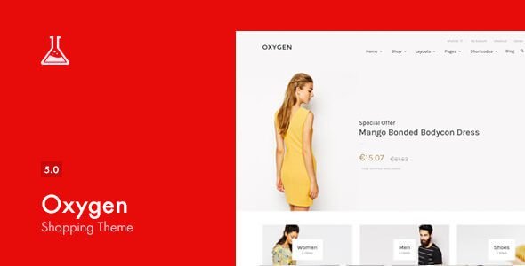 oxygen 5 20 woocommerce wordpress theme