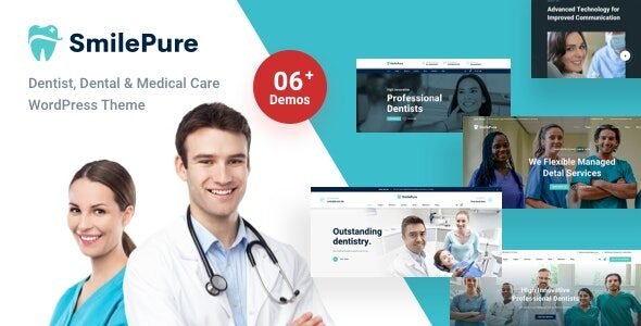 smilepure 1 4 4 dental medical care wordpress theme