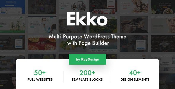 ekko 4 0 multi purpose wordpress theme