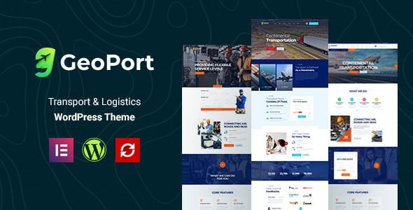 geoport 3 0 3 transport logistics wordpress theme