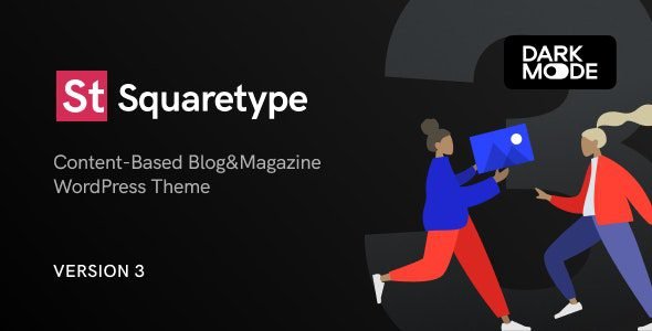 squaretype 3 0 8 modern blog wordpress theme