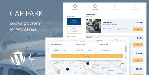 car park booking system for wordpress 2 5