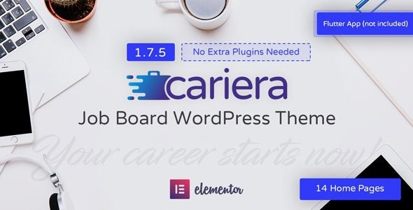 cariera 1 7 5 job board wordpress theme