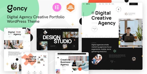 goncy 1 0 3 digital agency creative portfolio wordpress elementor theme.jpg