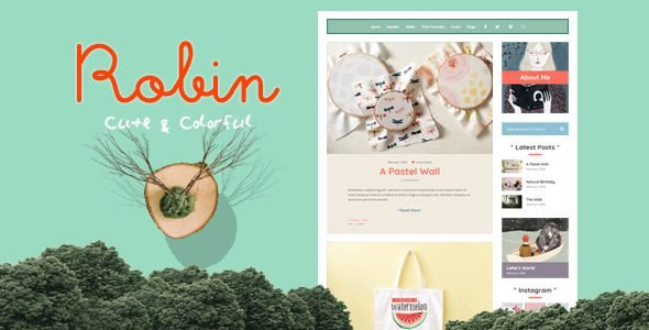 robin 7 0 12 cute colorful wordpress blog theme.jpg